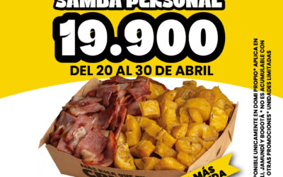 La Semana del King: Disfruta la Samba Personal por solo $19.900